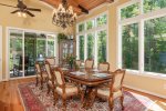 Handsome Long Dining Room Table